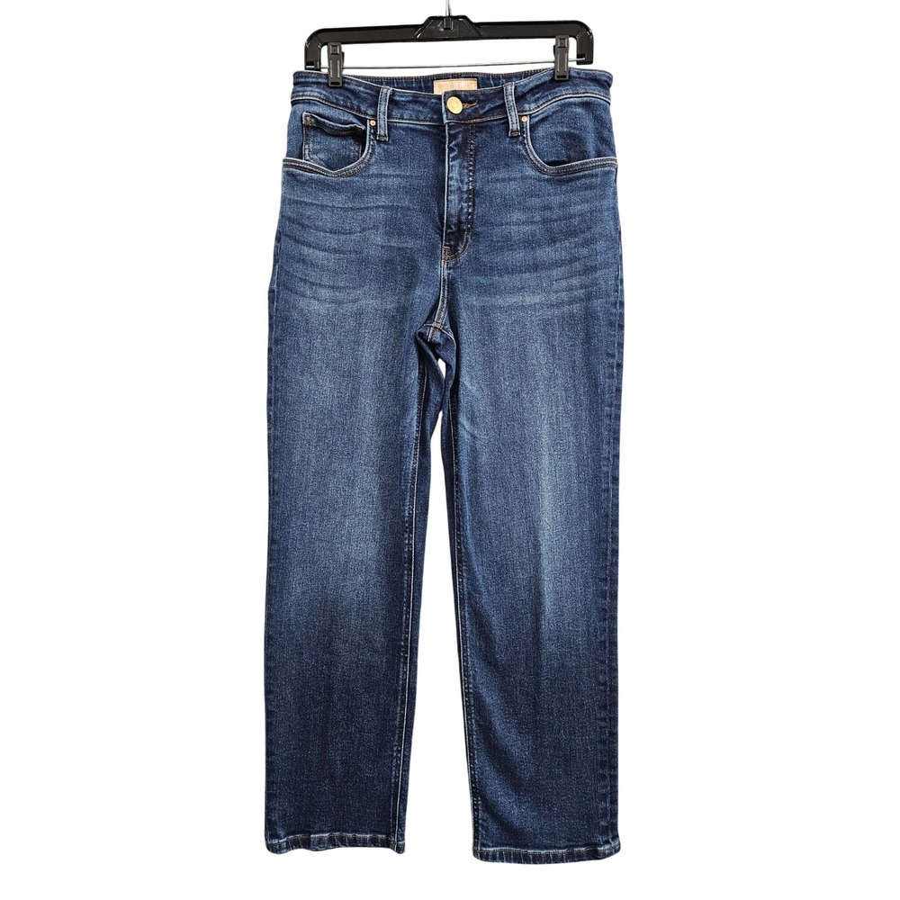 KUT from the Kloth Elizabeth Fab Ab Straight Legโ High Rise Jeans Women's 10 EUC